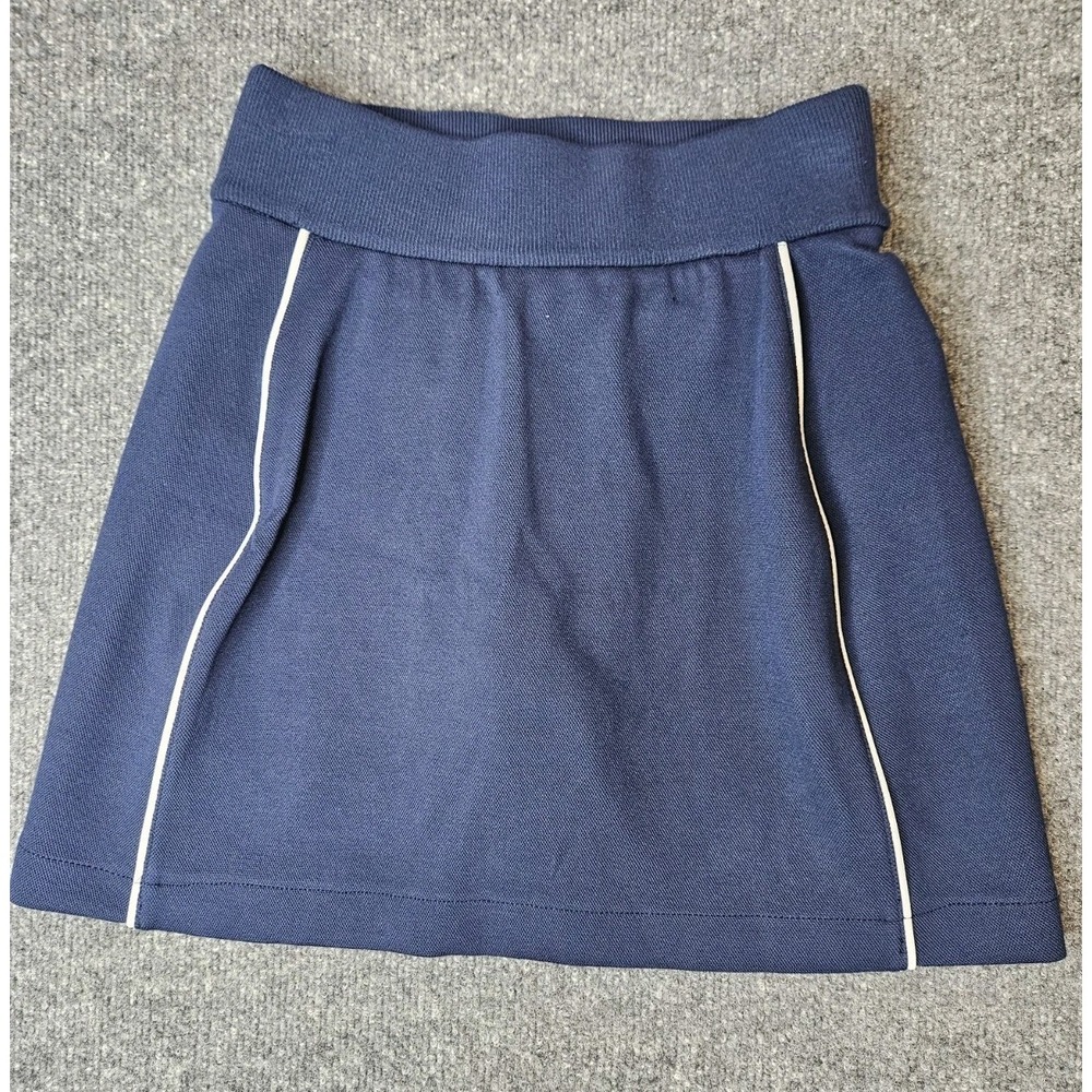 NWT Spanx Air Pique Skort Size XS Timeless Navy Blue Tennis Golf Athleisure